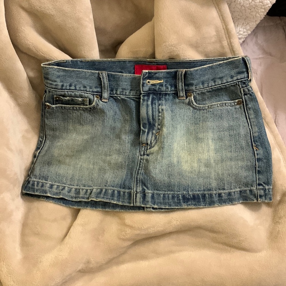 Vintage Hollister Denim Mini Skirt